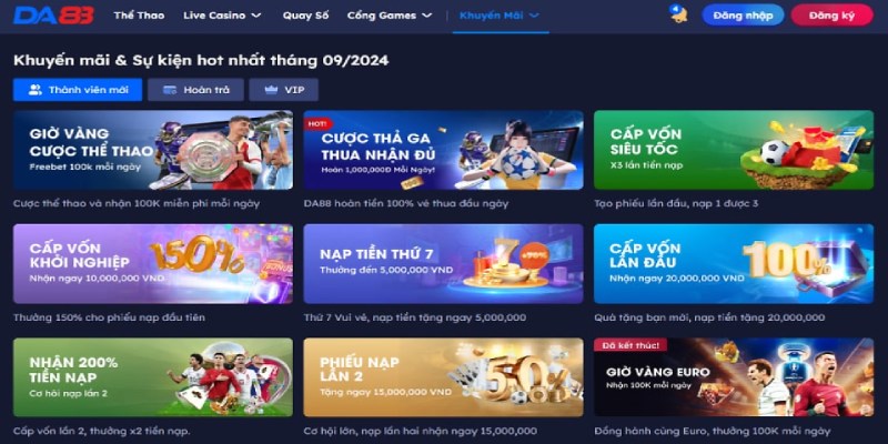 Cách tham gia chơi game cá cược tại DA88 cực đơn giản