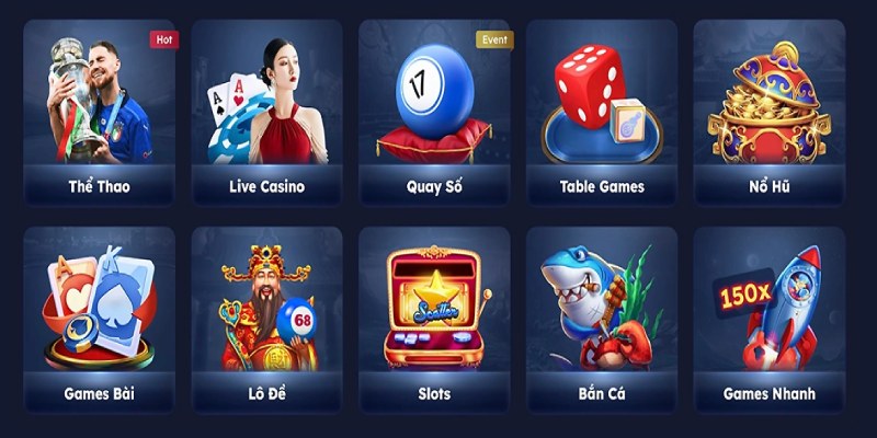 Kho game khổng lồ tại DA88 cung cấp nhiều trò chơi thú vị